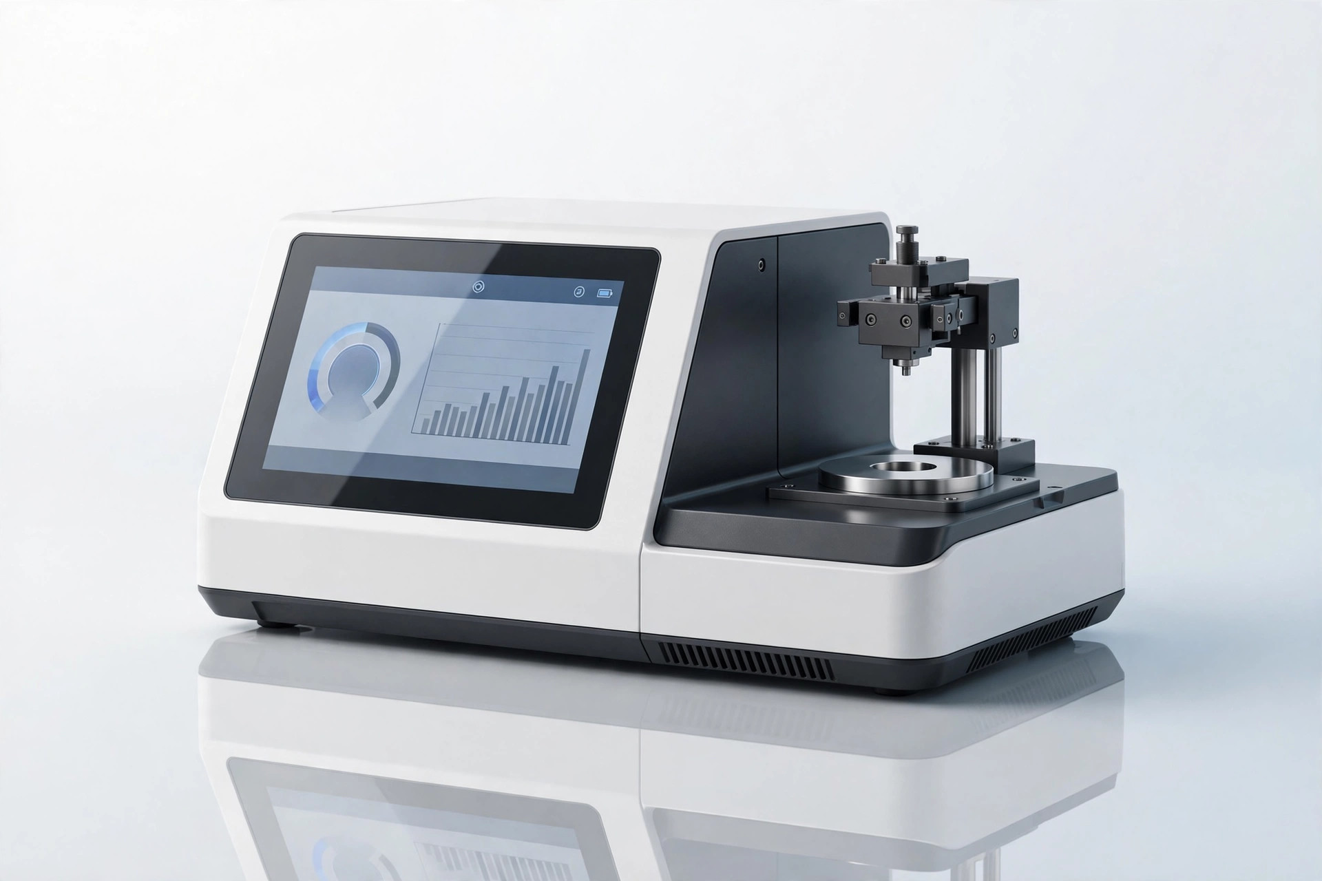 Tablet hardness tester